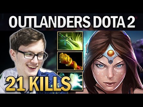 NIGMA.MIRACLE MIRANA WITH 21 KILLS - DOTA 2 7.23 GAMEPLAY