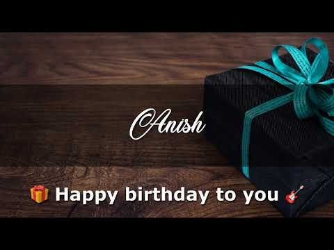 ANISH Angelclasico HAPPY BIRTHDAY