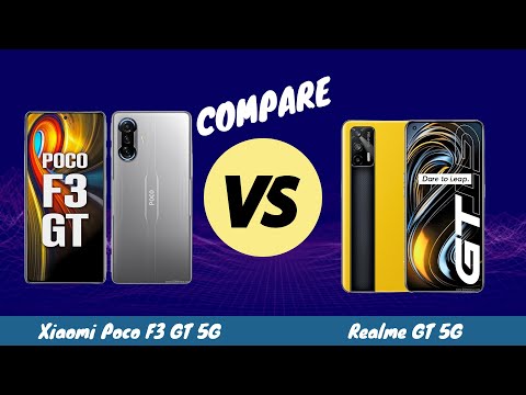 Xiaomi Poco F3 GT 5G vs Realme GT 5G