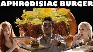 Sexy Valentine's Date Burger with Chester See - Burger Lab