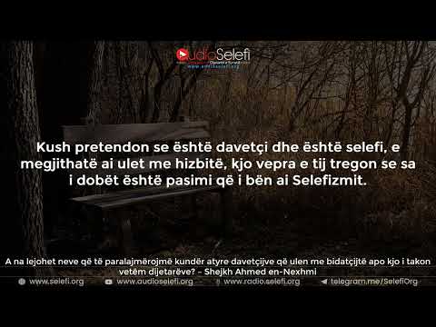 A na lejohet neve që të paralajmërojmë kundër atyre davetçijve që ulen me bidatçijtë ?