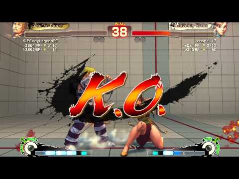 SIECodyLegendRT (Cody) vs crispe117 (Chun LI)
