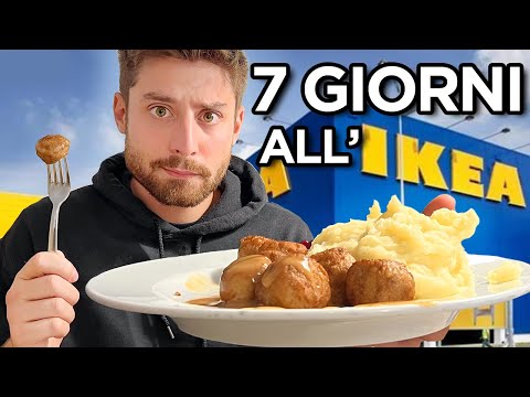 VIVO DENTRO IKEA per UNA SETTIMANA