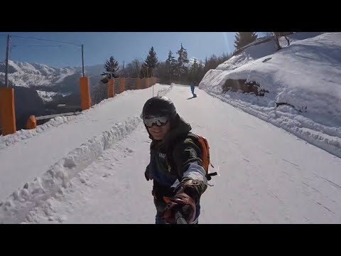 Verbier, Switzerland Snowboarding 2018