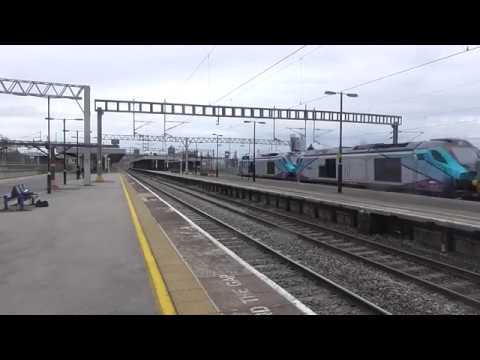 -68019''-68021'Tireless' working 0Z68 Wembley to Crewe GB seen at nuneton 09/03/18