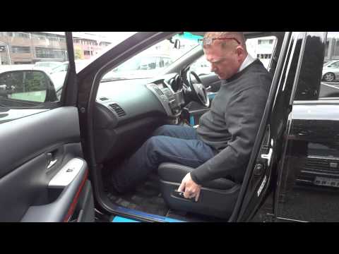 2010 Toyota Harrier Leg room Tokyo Japan