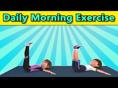 MORNING KIDS WORKOUT |DAILY WAKE UP EXERCISES| Kids Exercise