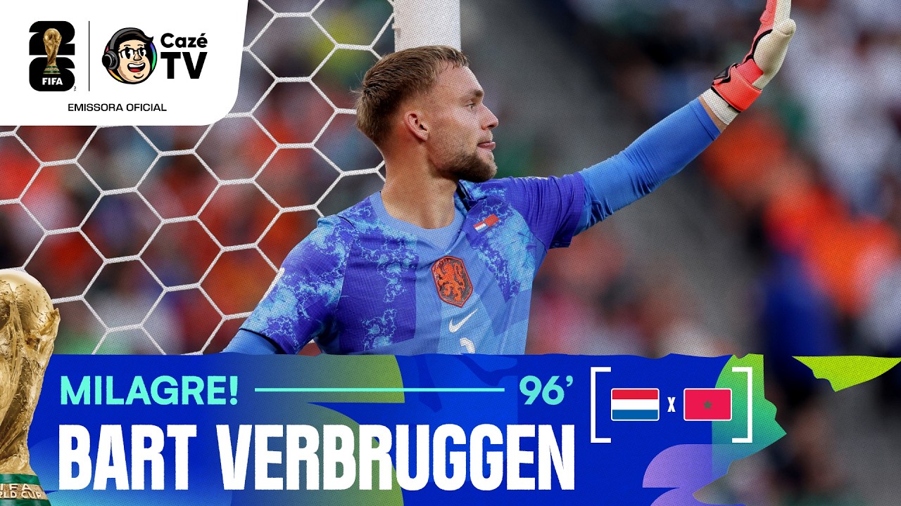DEFESA DA COPA? MEU DEUS! VERBRUGGEN SALVA A HOLANDA DE NOVO!