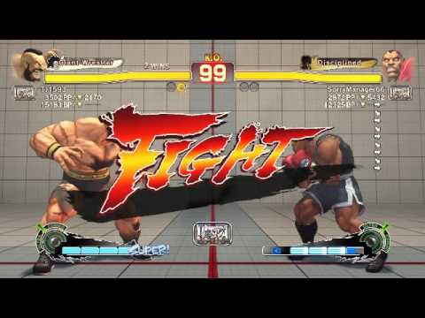 TJ1593 ( Zangief) vs. SorryManager ( Boxer) USF4