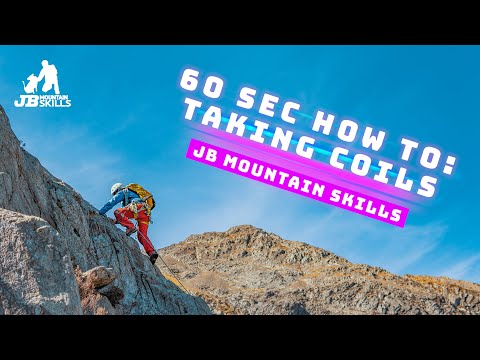 60 Second How To! Taking Coils for Scrambling and Mountaineering!