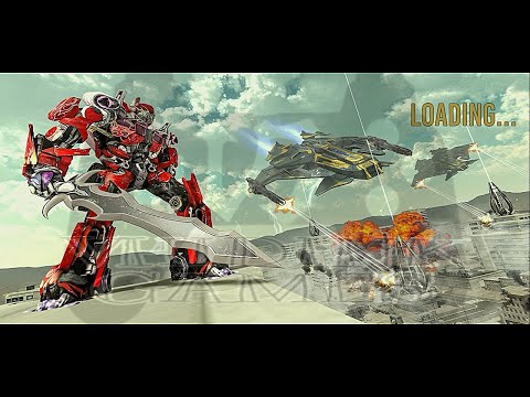 Red Optimus prime || Flying Robot Transform Game || Hexa Buddy || Android Gameplay
