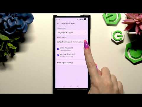 HUAWEI Mate Xs – How to Turn On or Off Auto Correction