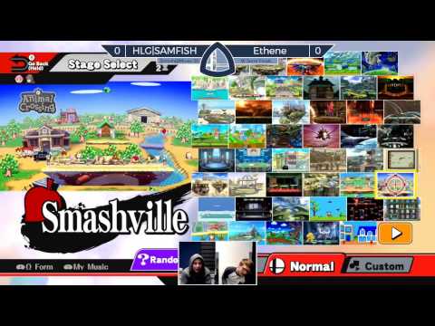 Sm4sh@Mines 50 - HLG|SAMFISH (Villager) Vs. Ethene (Corrin) - Winners Semifinals