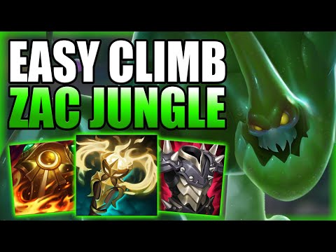 CHALLENGER JUNGLER SHOWS YOU THE EASIEST WAY TO ESCAPE LOW ELO WITH ZAC! - League of Legends