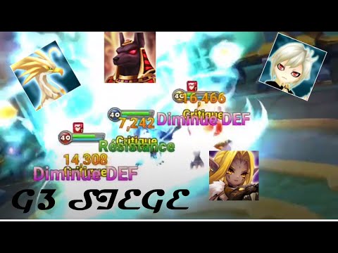 Siege G3 EU - AlphaUnicoRRn vs Af: Solace vs Vogue-Merry - SUMMONERS WAR