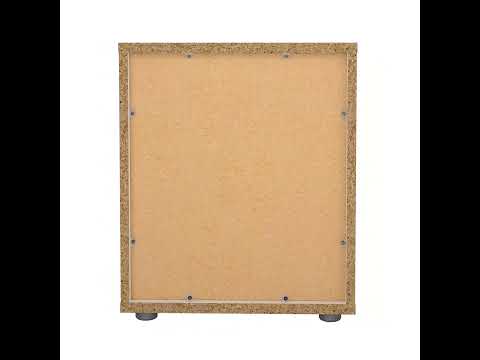 Sengebord Nova med 2 skuffer