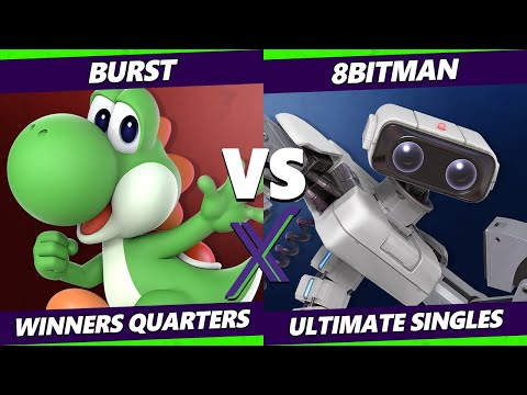 S@X 376 Online Winners Quarters - Burst (Yoshi) Vs. 8BitMan (ROB) Smash Ultimate - SSBU