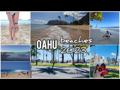 The beautiful beaches of Oahu/Hawaii