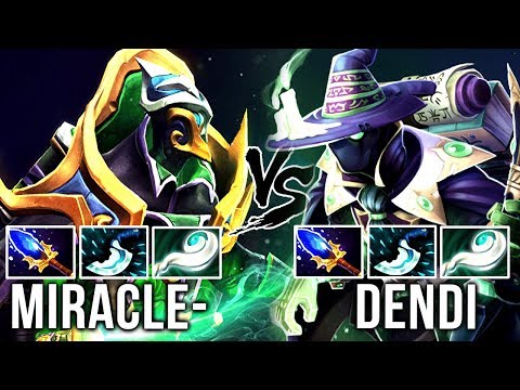 Miracle- vs Dendi - Battle of Legends with Rubick - EPIC Gameplay Dota 2