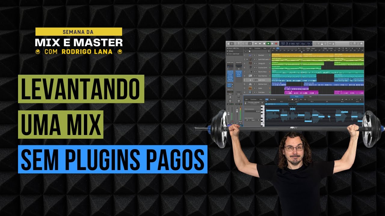 Levantando uma MIX do zero com plugins do Logic Pro | Semana da mix com Rodrigo Lana (aula 3 de 3)