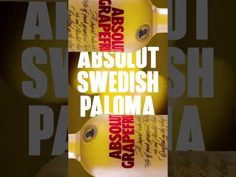 Swedish Paloma Recipe ft. Absolut Vodka Grapefruit | Cocktail Recipe | Absolut Vodka