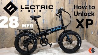 Lectric XP 28mph Unlocking + Issues and modifications | eBike