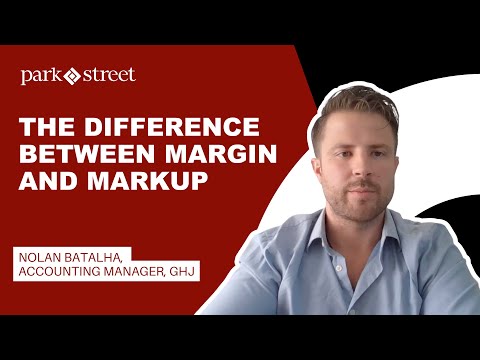 The Difference Between Margin and Markup