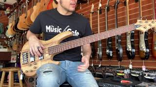 Video thumbnail for LTD B-205 5 String Bass by Muktown Music Cafe