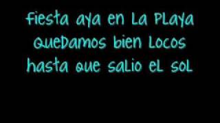 El Komander-Fiesta En La Playa-Letra