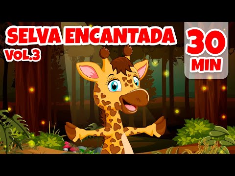 Selva Encantada Vol. 3 - Giramille 30 min | Desenho Animado Musical