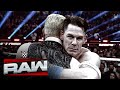John Cena Attacks Cody Rhodes In A WWE Altering Moment At Elimination Chamber Raw March 3 2025