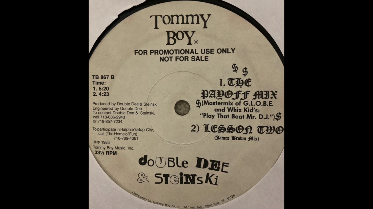 DOUBLE DEE & STEINSKI / LESSON1 THE PAYOFF MIX