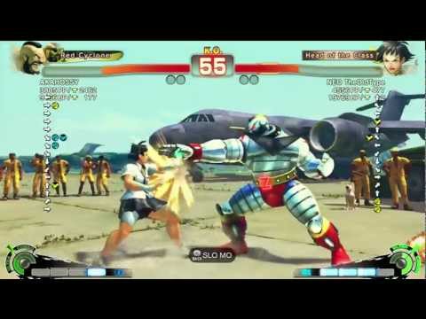 AKAHOSHI (Zangief) vs NEO TheOldType (Makoto) - AE 2012 Ranked Match *720p HD*