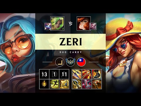 Zeri ADC vs Miss Fortune - TW Challenger Patch 25.09