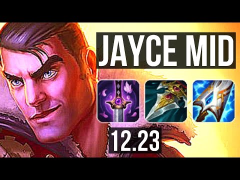 JAYCE vs CASSIO (MID) | 2.6M mastery, 6 solo kills, 800+ games, Legendary | EUW Master | 12.23