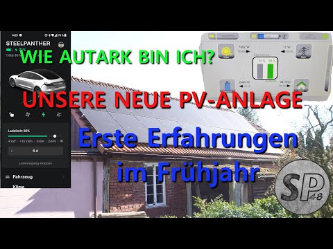 Unsere neue Solar Anlage: Wie Autark bin ich? Strom vom Dach