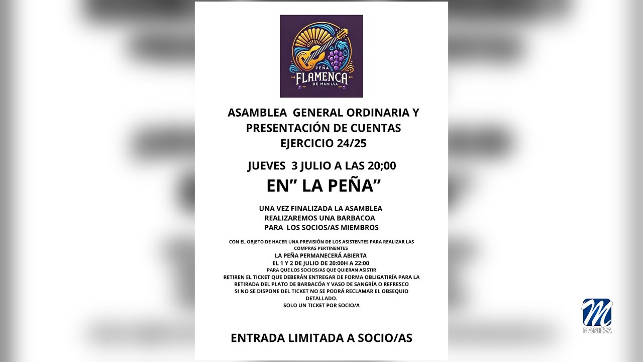 Asamblea Peña Flamenca de Manilva