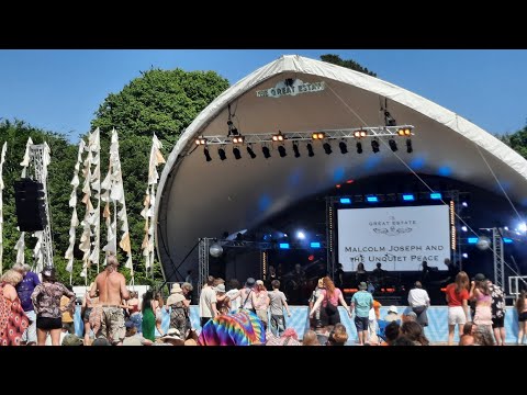 Malcolm Joseph and the Unquiet Peace. Live at The Great Estate Festival 02/06/2024