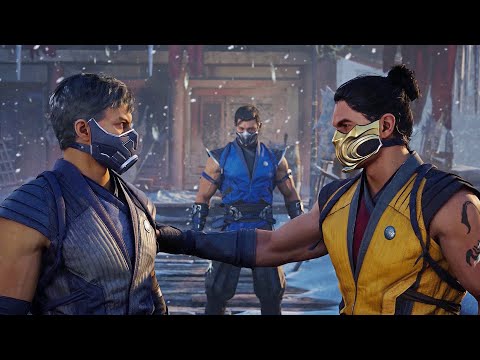 The difference between how Sub-Zero and Scorpion treats Smoke -  Mortal Kombat 1