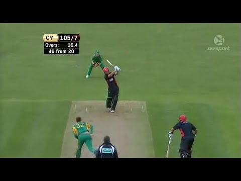 MATT HENRY 42 (17) | CANTERBURY VS SOUTH AFRICA | WARM-UP T20 | 2012 | FULL HIGHLIGHTS | SKY SPORT