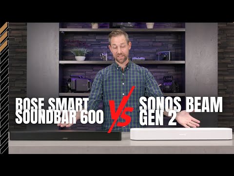 Bose Smart Soundbar 600 vs Sonos Beam Gen 2