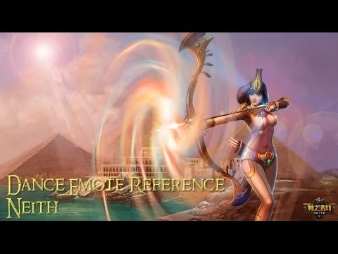 Neith Dance Reference - Caramelldansen (SMITE)