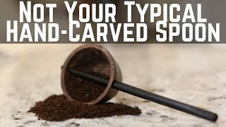 Unique Hand Carved Coffee Spoon!!! Woodworking // How To