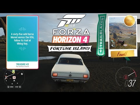 Forza Horizon 4 Fortune Island TREASURE #3 Found! 4K 60fps Gameplay Walkthrough