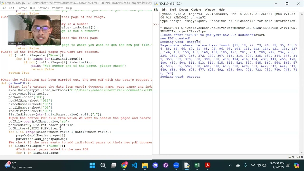 Final Project1 - Python - PDFEditor using Excel spreedsheet as a GUI
