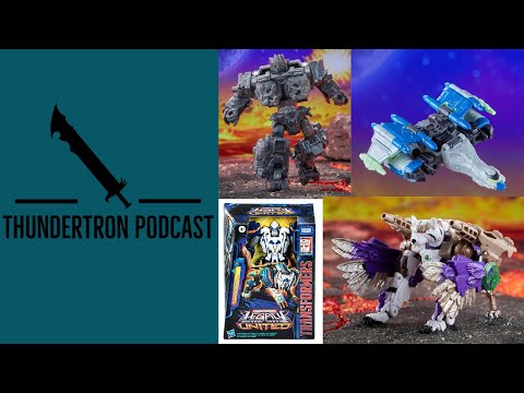 Thundertron Podcast: Transformers Legacy United Wave 1 Revealed (Thoughts)