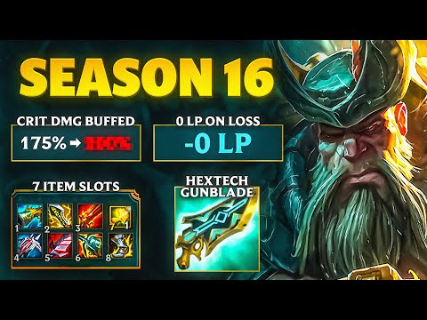 SEASON 16 CHANGES ARE INSANE (NEW ITEMS AND BUFFS)  - League of Legends