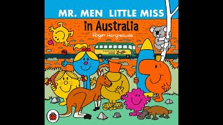 Mr Men Little Miss In Australia. (English translated from a French book)