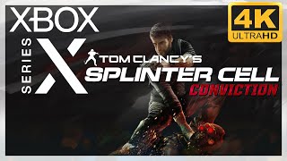 [4K] Splinter Cell : Conviction / Xbox Series X Gameplay