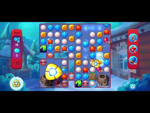 Fishdom Hard level 2958 no boosters フィッシュダム